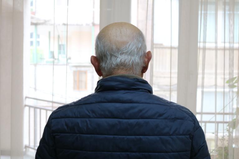 Hovnan*, refugee from Nagorno-Karabakh living in Armenia. Carlotta Wichmann for Action Against Hunger