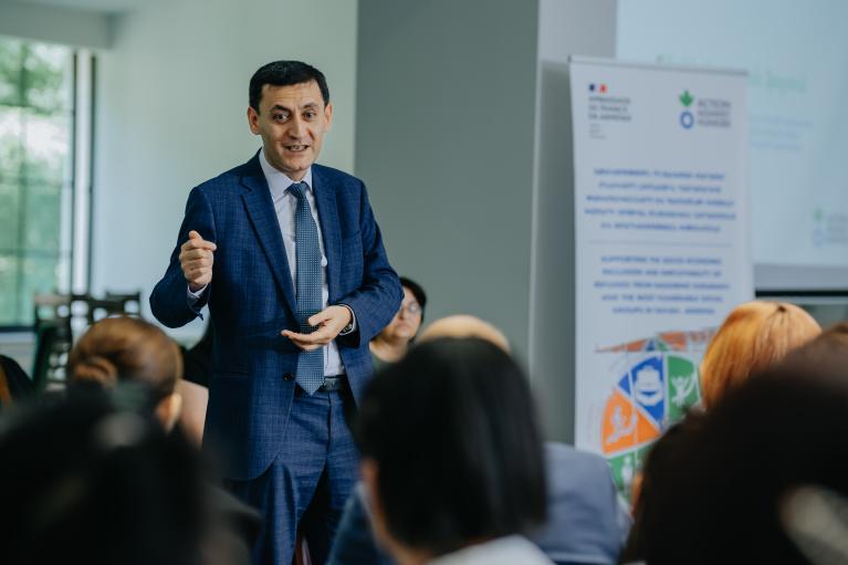 Entrepreneurship Forum within the French embassy-funded project Supporting the socio-economic inclusion and employability of refugees and the most vulnerable social groups in Tavush, Armenia