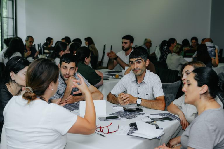 Entrepreneurship Forum within the French embassy-funded project Supporting the socio-economic inclusion and employability of refugees and the most vulnerable social groups in Tavush, Armenia