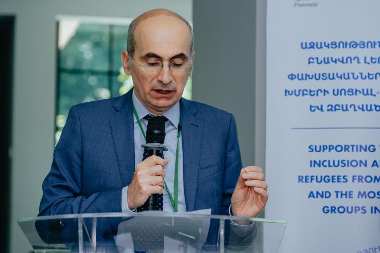 Entrepreneurship Forum within the French embassy-funded project Supporting the socio-economic inclusion and employability of refugees and the most vulnerable social groups in Tavush, Armenia