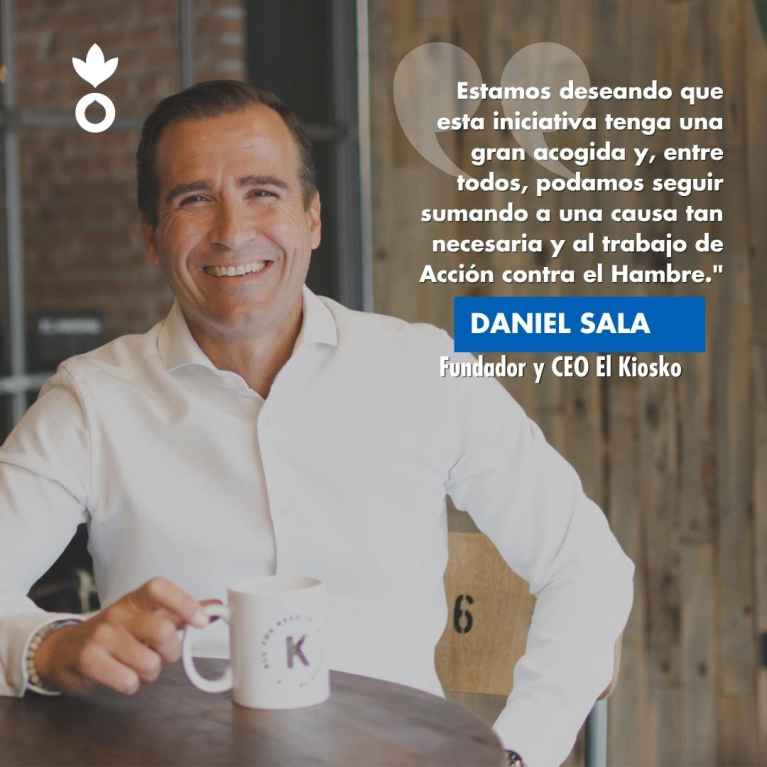 Daniel Sala, testimonio CEO EL KIOSKO plato solidario 