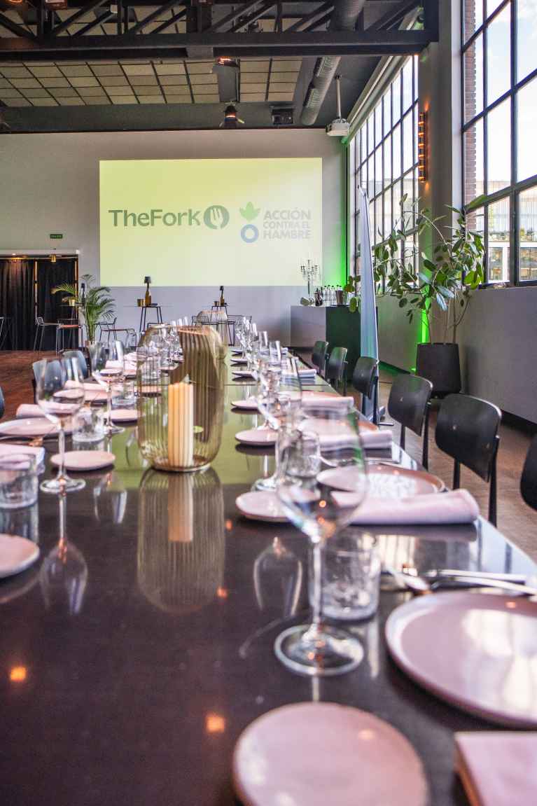 Espacio para el taller de cocina solidario The Fork 2026
