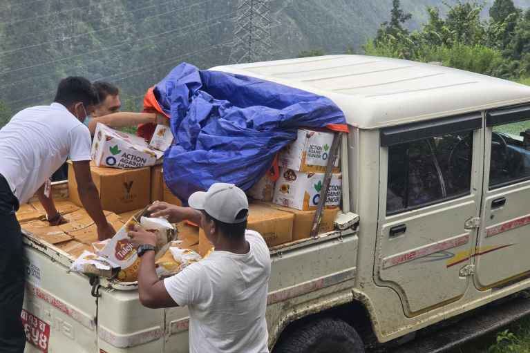 respuesta ACH inundaciones Nepal