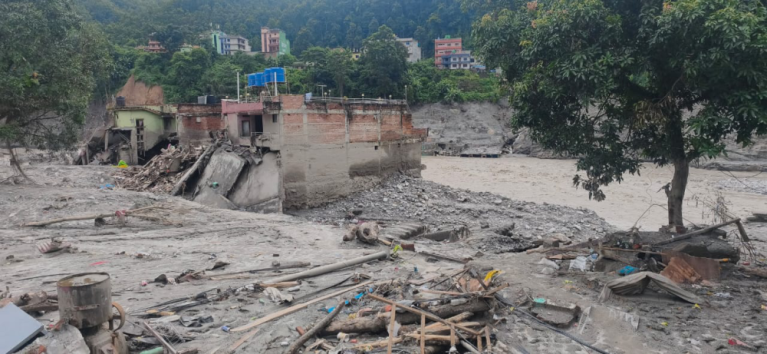Inundaciones Nepal Accion contra el Hambre