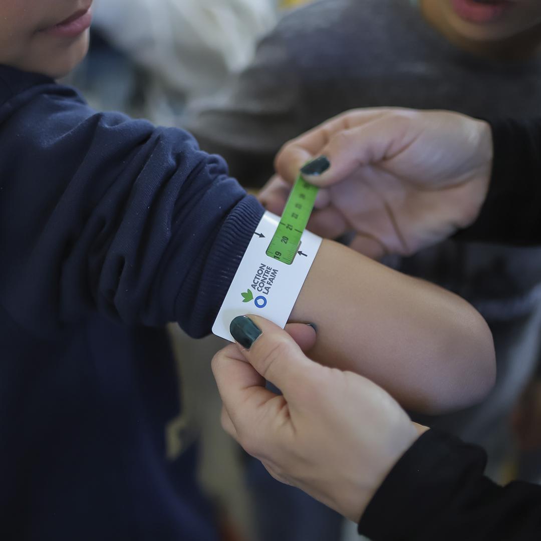 Cinta muac sensibilización Carrera contra el Hambre