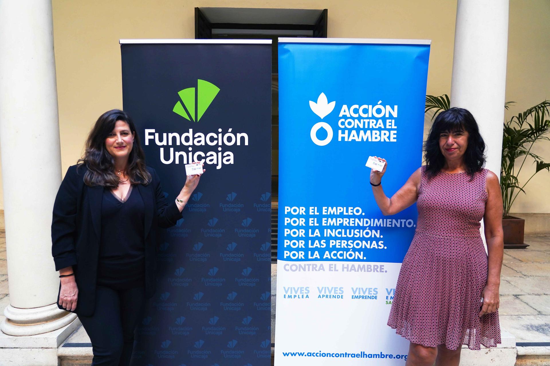 Lanzamiento Tarjetas de Ayuda Solidarias Acción contra el Hambre y Fundación Unicaja - Andalucía