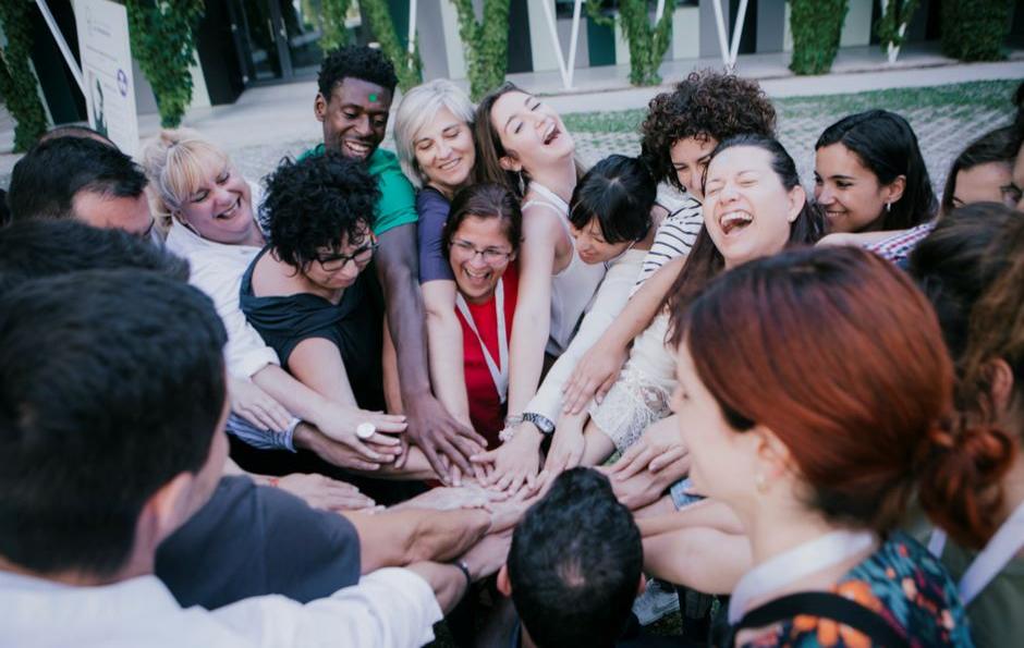 Participantes riendo - Programa Mais para la inserción laboral - Programas empleo Acción contra el Hambre