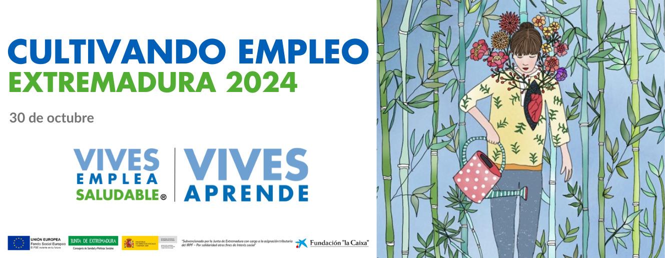 Cartel Cultivando Empleo Extremadura 2024 - Acción contra el Hambre