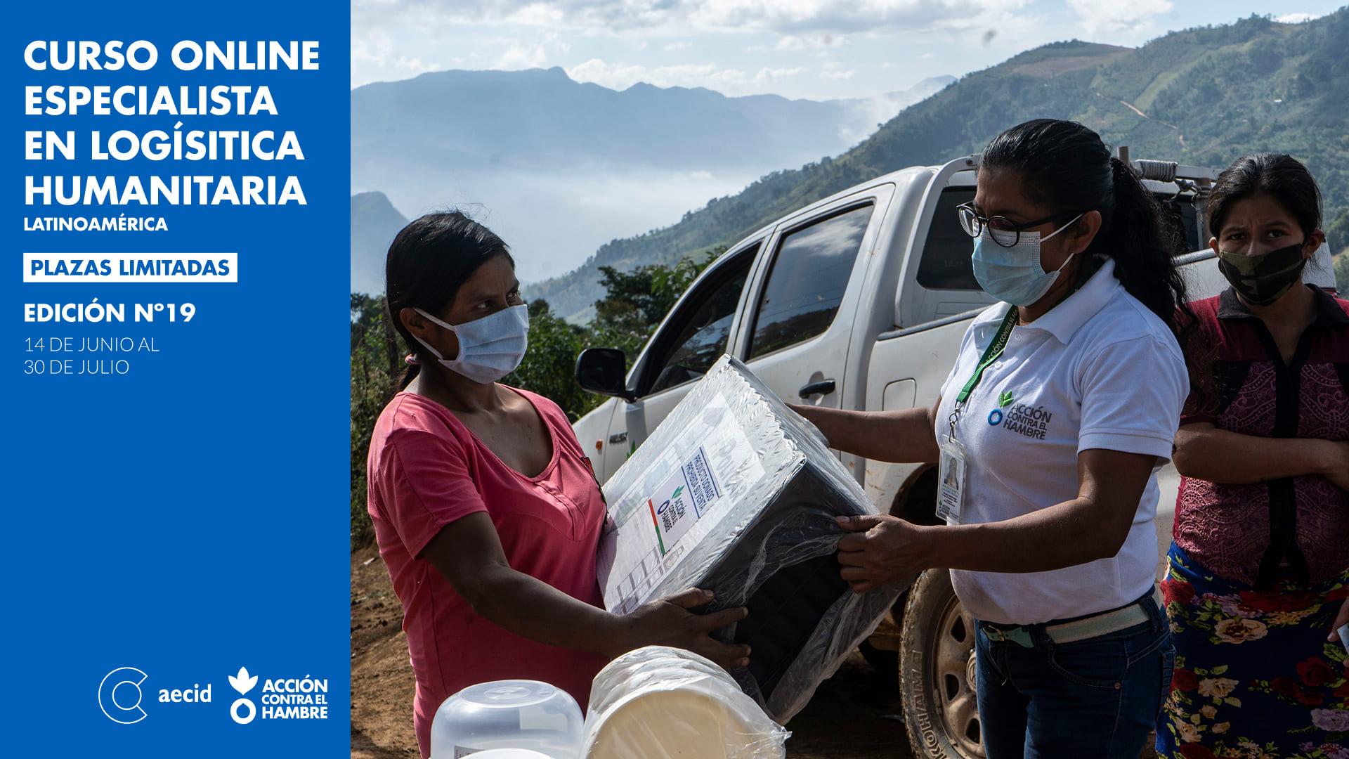 Curso online especialista en logística humanitaria