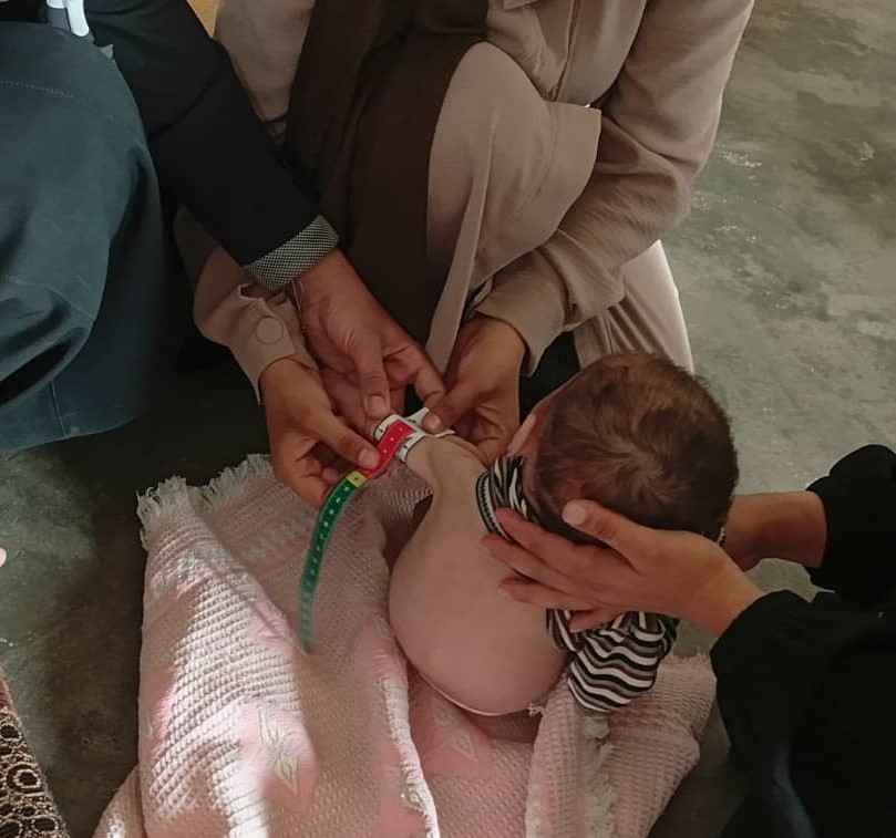 Action Against Hunger Malnutrition Screening in Syria