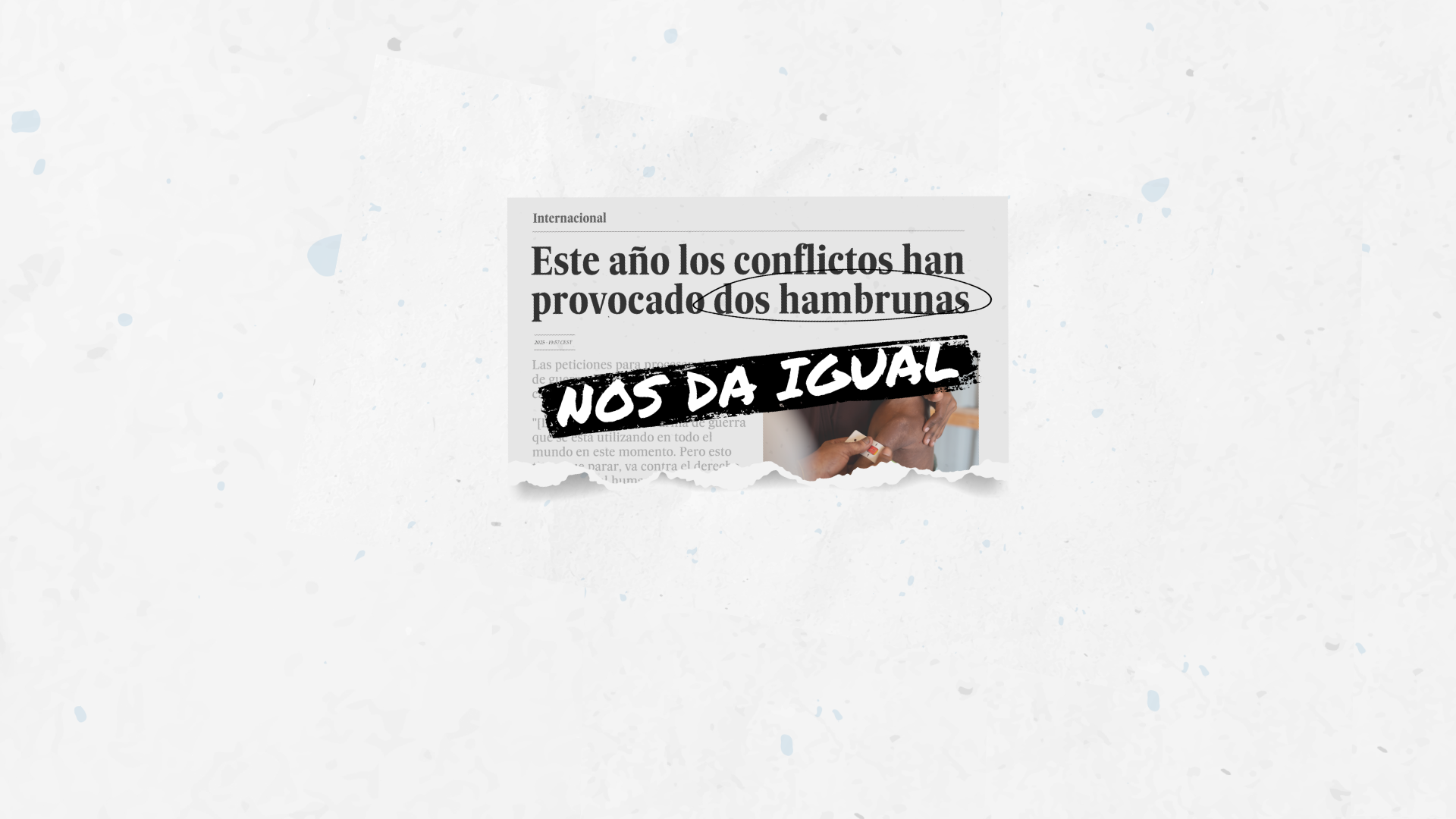 Nos da igual