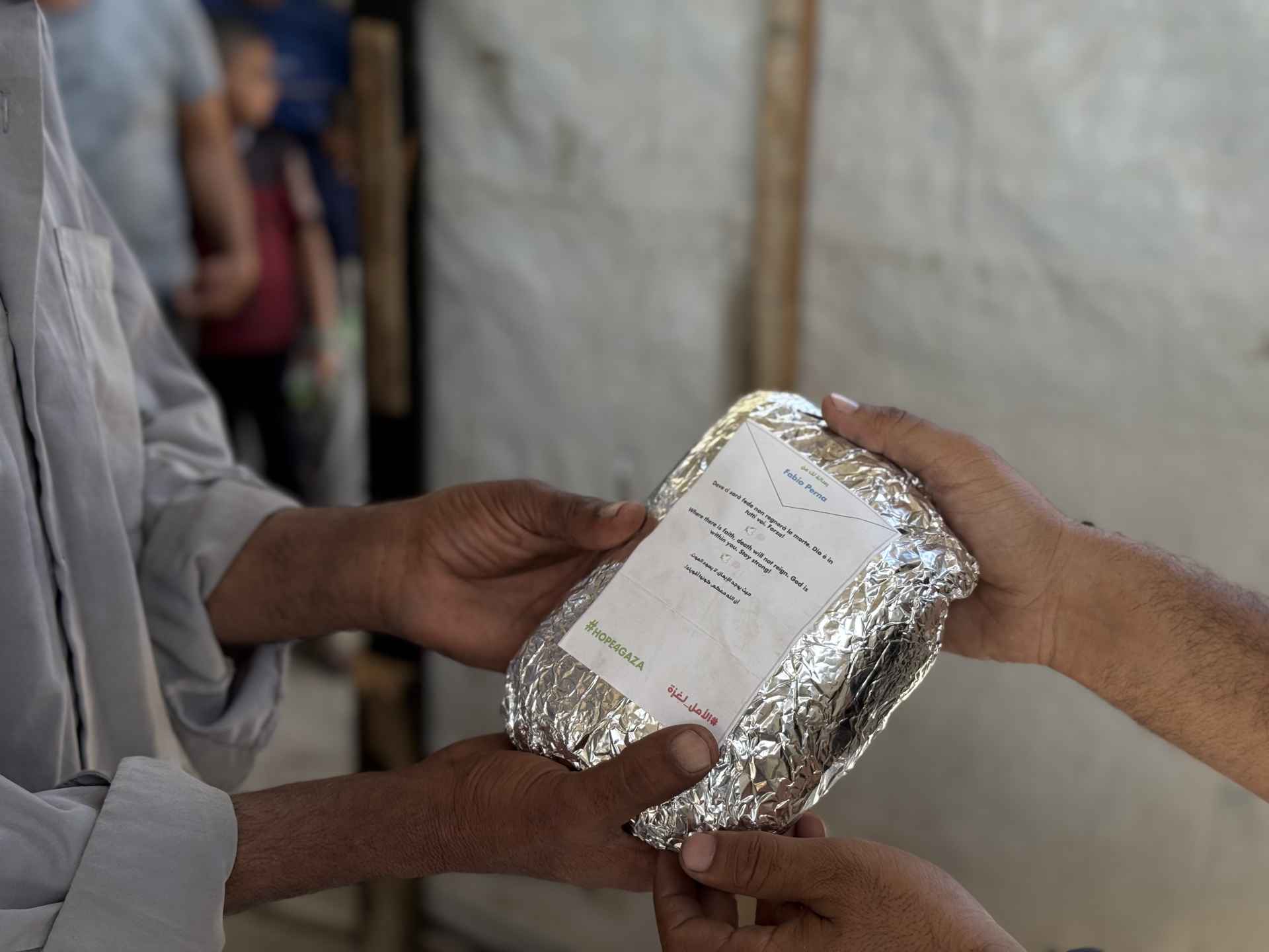 mensajes de esperanza gaza