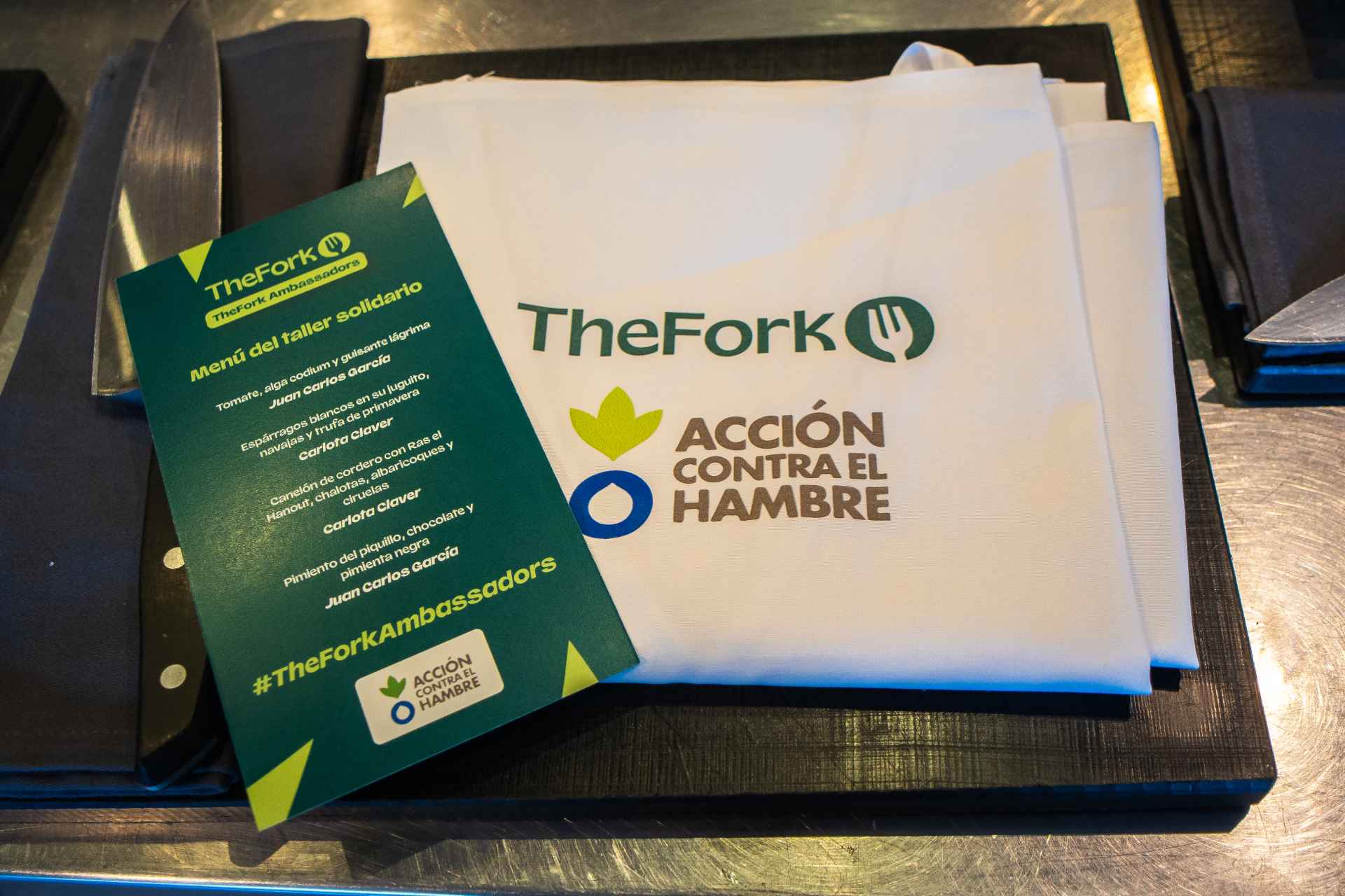 The Fork taller solidario de cocina 2026