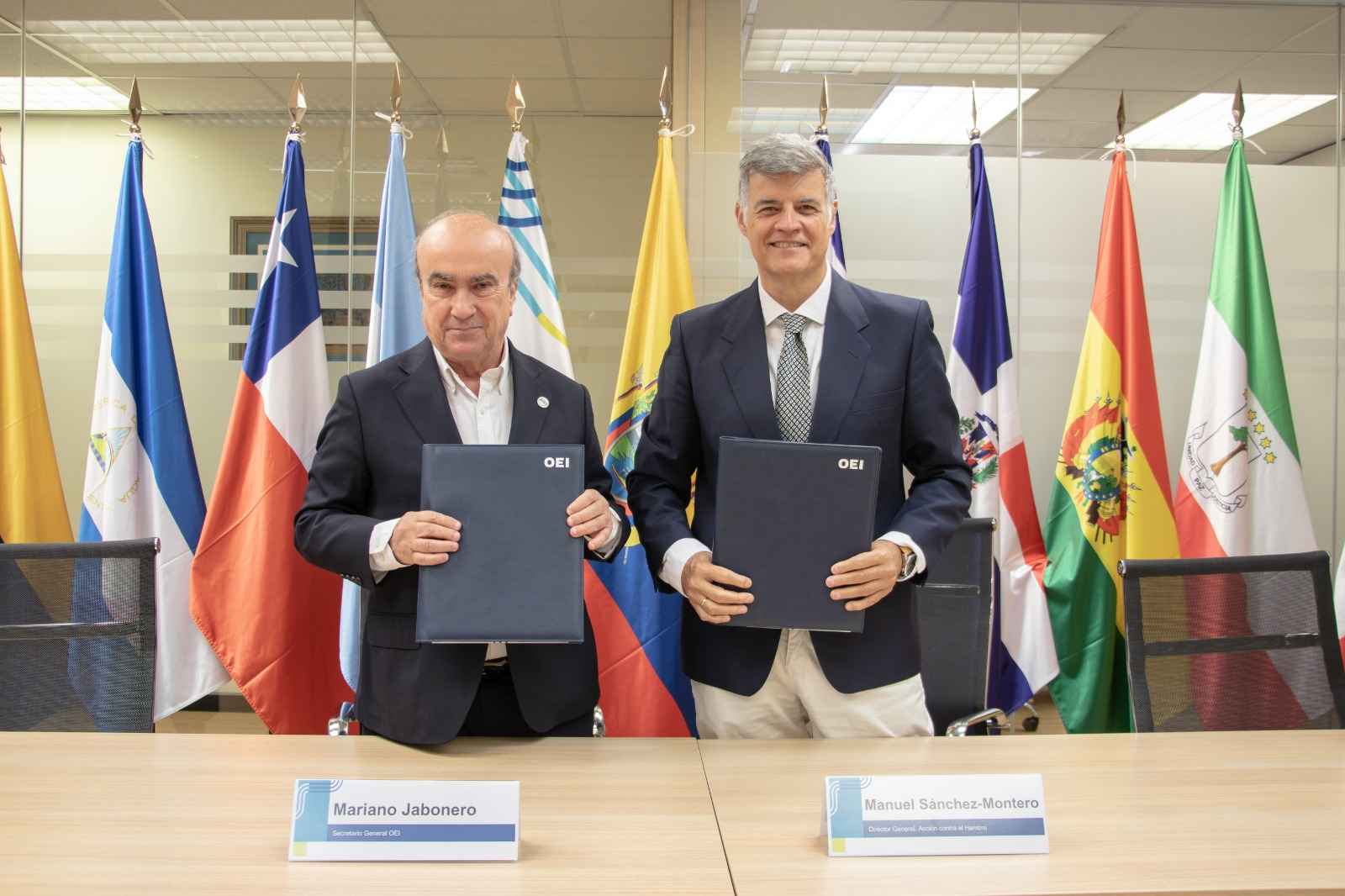 Mariano Jabonero y Manuel Sánchez-Montero