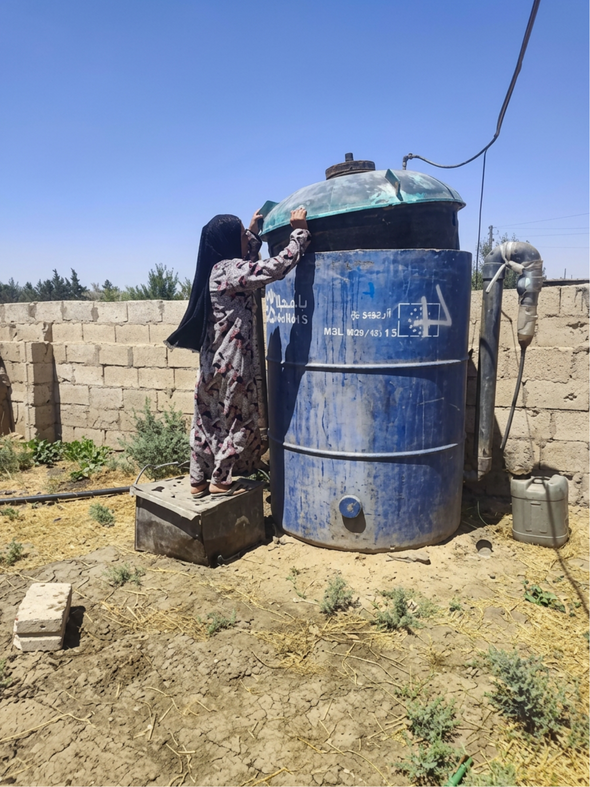 lebanon women village producing gas