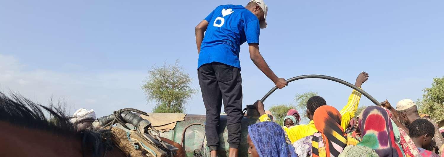 Refugiados sudaneses en Chad, amenazados por la inminente temporada de lluvias