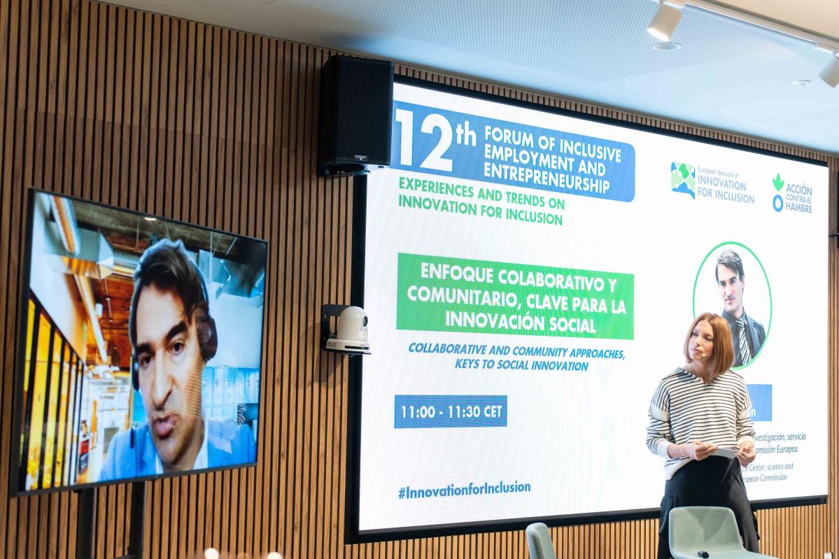 Karel Haegeman Centro Europeo Investigación - Ponencia Enfoque Comunitario XII Foro Innovación Acción contra el Hambre