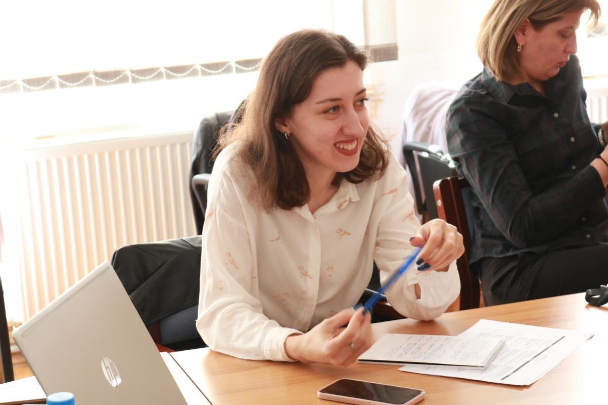 theoretical and practical exercises, the workshop Action Against Hunger South Caucasus