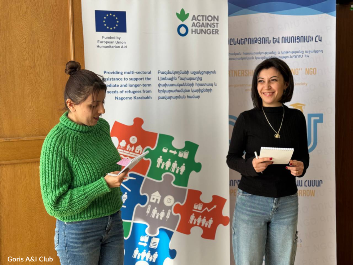 The response of beneficiaries to both the clubs and the approach has been very positive. The participants have described the opportunity as a good way to integrate both within Armenia’s labor force and society.