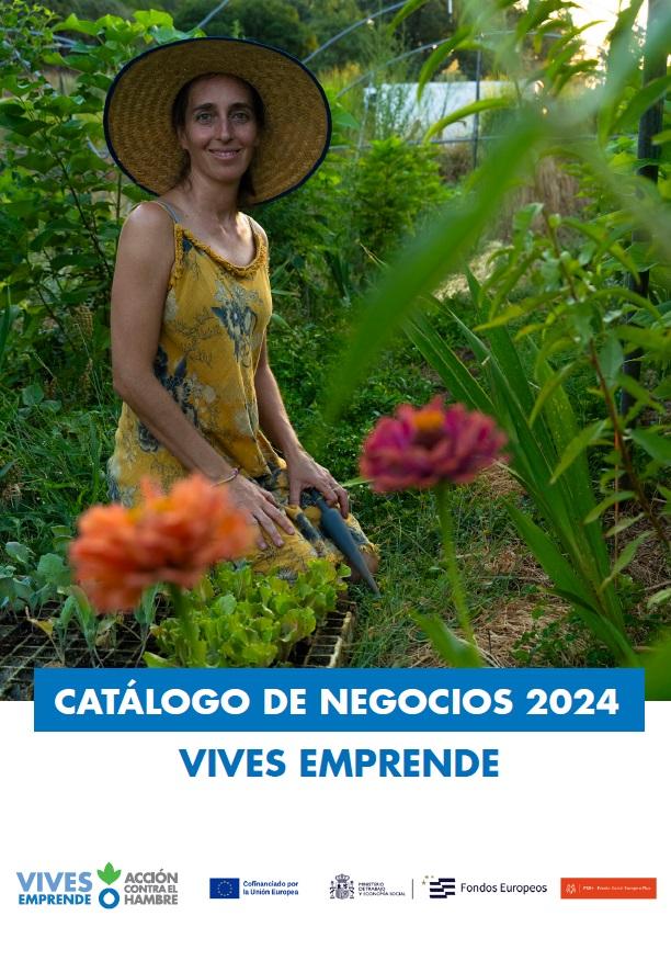 Portada catalogo de negocios Vives Emprende - Acción Social España