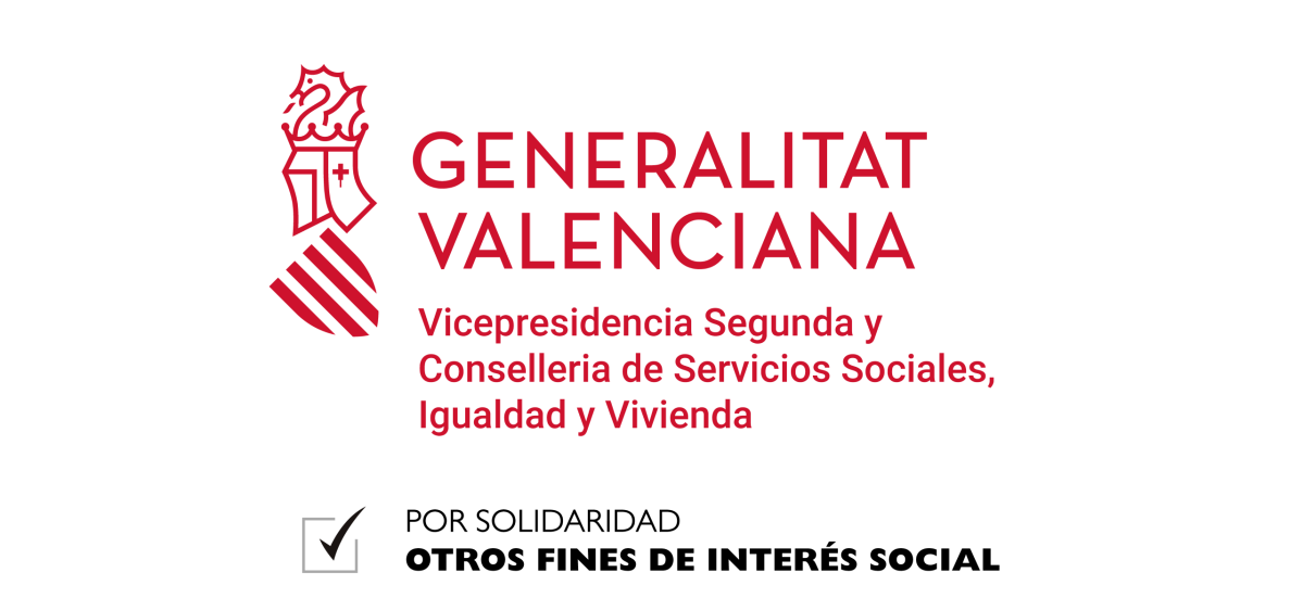 Logo Generalitat Valenciana - Conselleria Servicios Sociales Igualdad y Vivienda