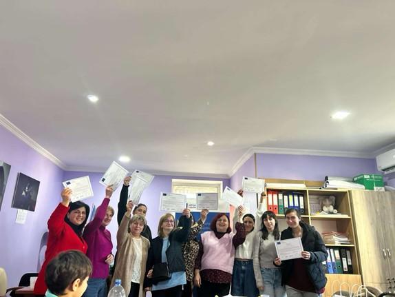 Telavi Shuttle participants presenting their participation confirmation