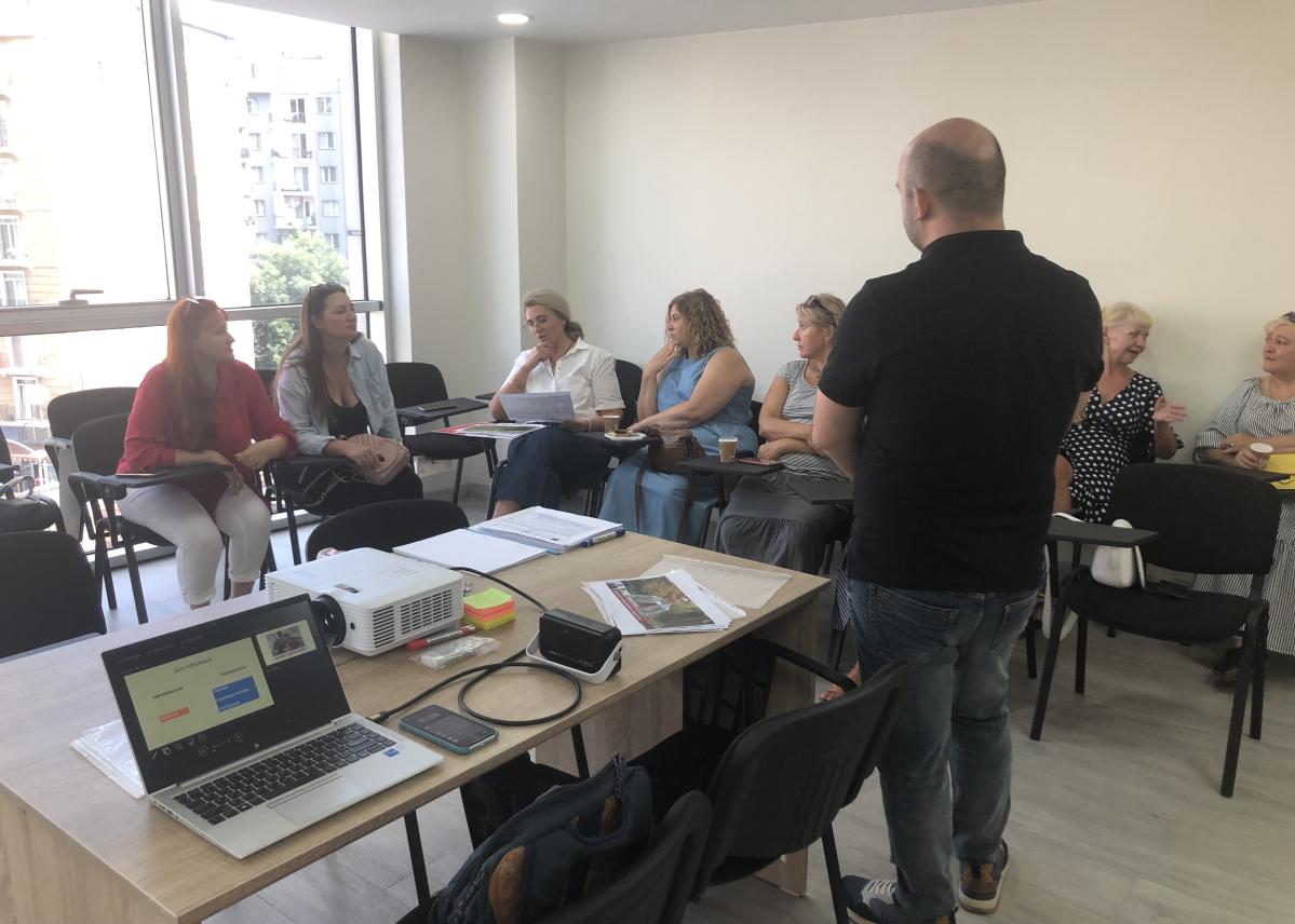Giorgi Inalishvili functioned as a corporate volunteer for Action Against Hunger South Caucasus at both the Batumi and Tbilisi Shuttles under the project “Empowering civil society to increase gender equality and counter gender-based violence in Georgia.