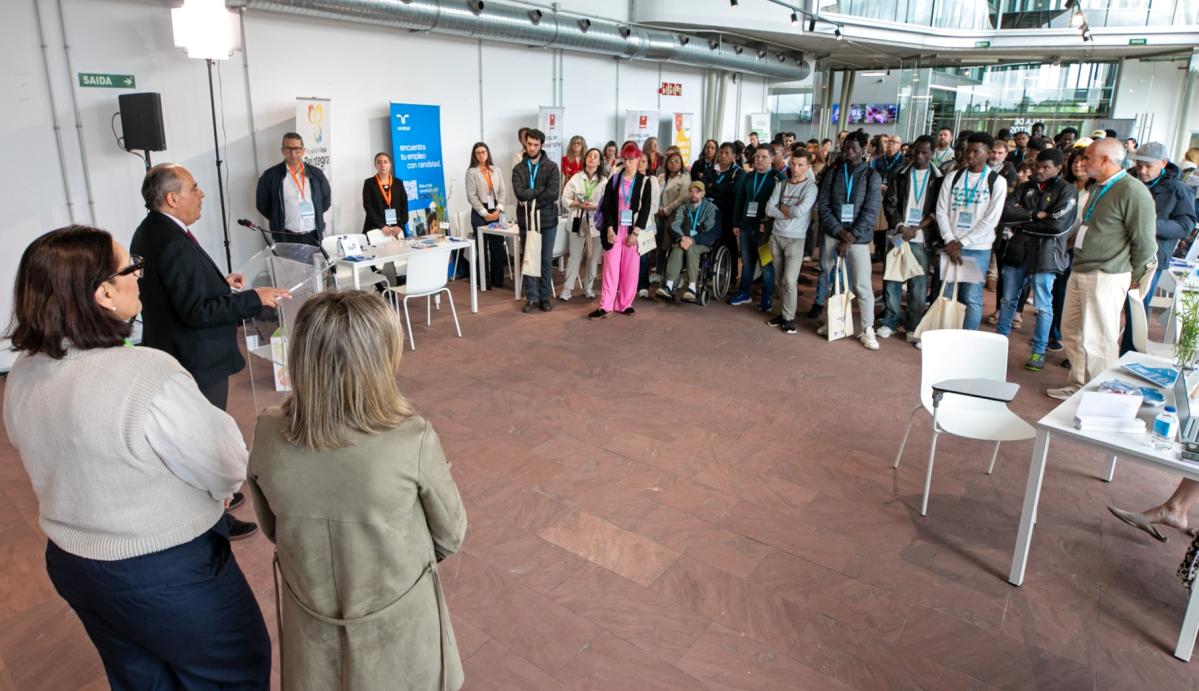 Asistentes IX Encontros para o Emprego-Galicia-Empleabilidad-AccioncontraHambre-2025