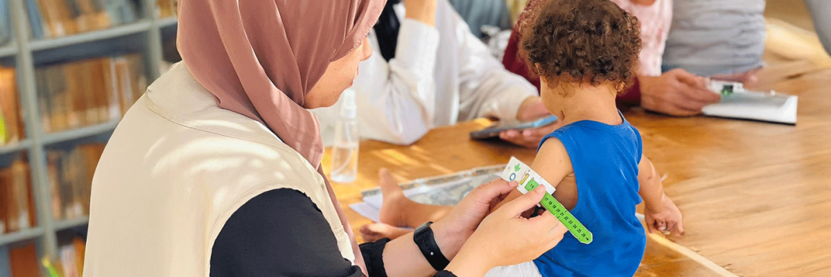 desnutrición infantil gaza