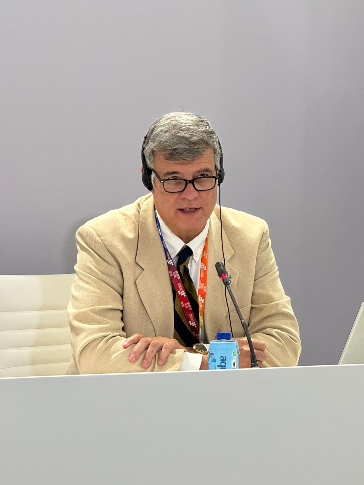 Manuel Sánchez-Montero en la Conferencia Internacional sobre Financiación para el Desarrollo en Sevilla