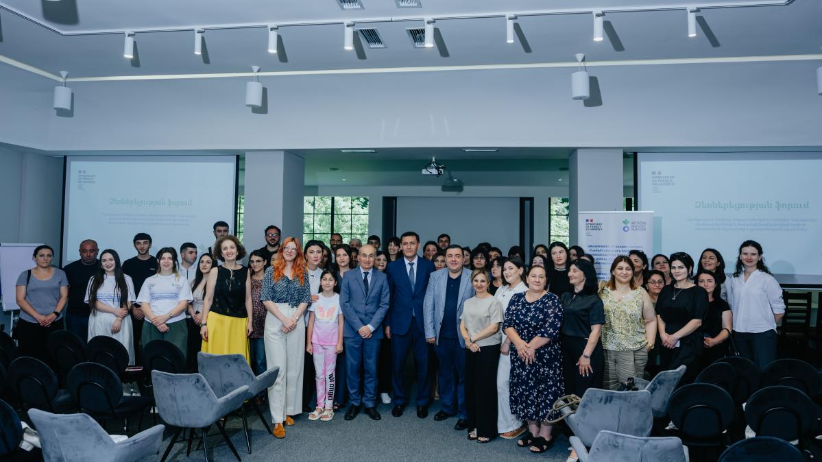 Entrepreneurship Forum within the French embassy-funded project Supporting the socio-economic inclusion and employability of refugees and the most vulnerable social groups in Tavush, Armenia