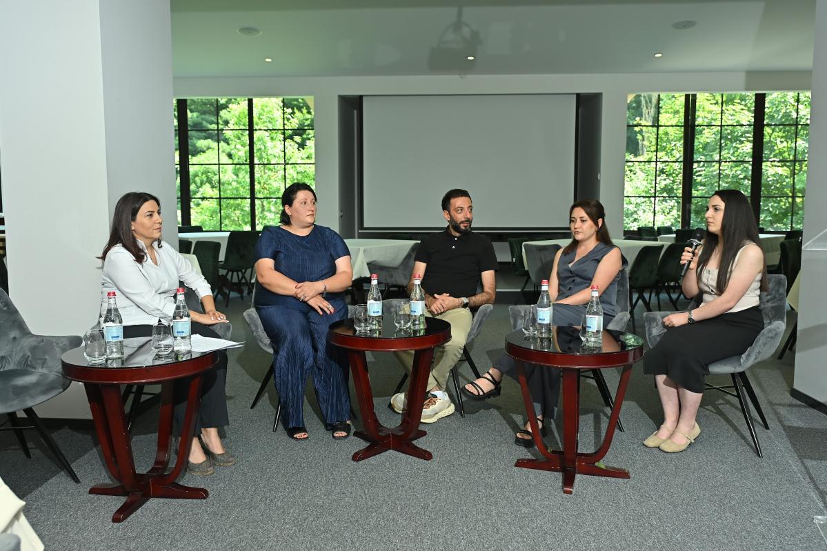 Entrepreneurship Forum within the French embassy-funded project Supporting the socio-economic inclusion and employability of refugees and the most vulnerable social groups in Tavush, Armenia