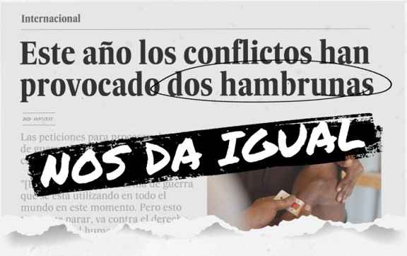 Nos da igual