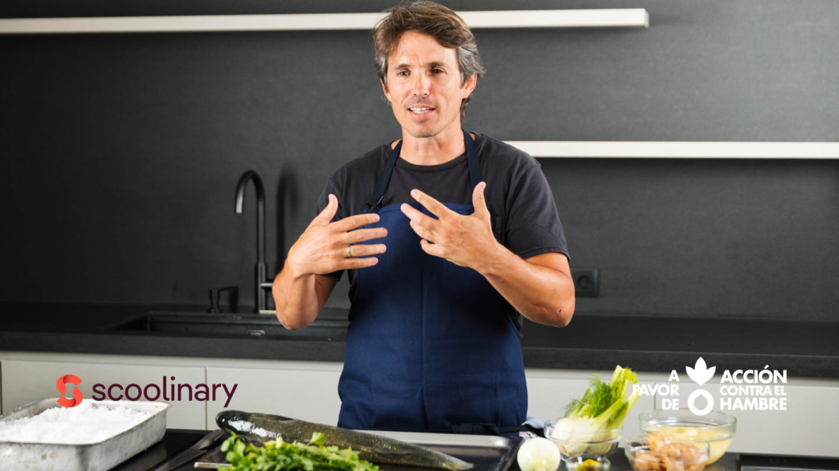 Scoolinary Nino Reduello a favor Acción contra el Hambre