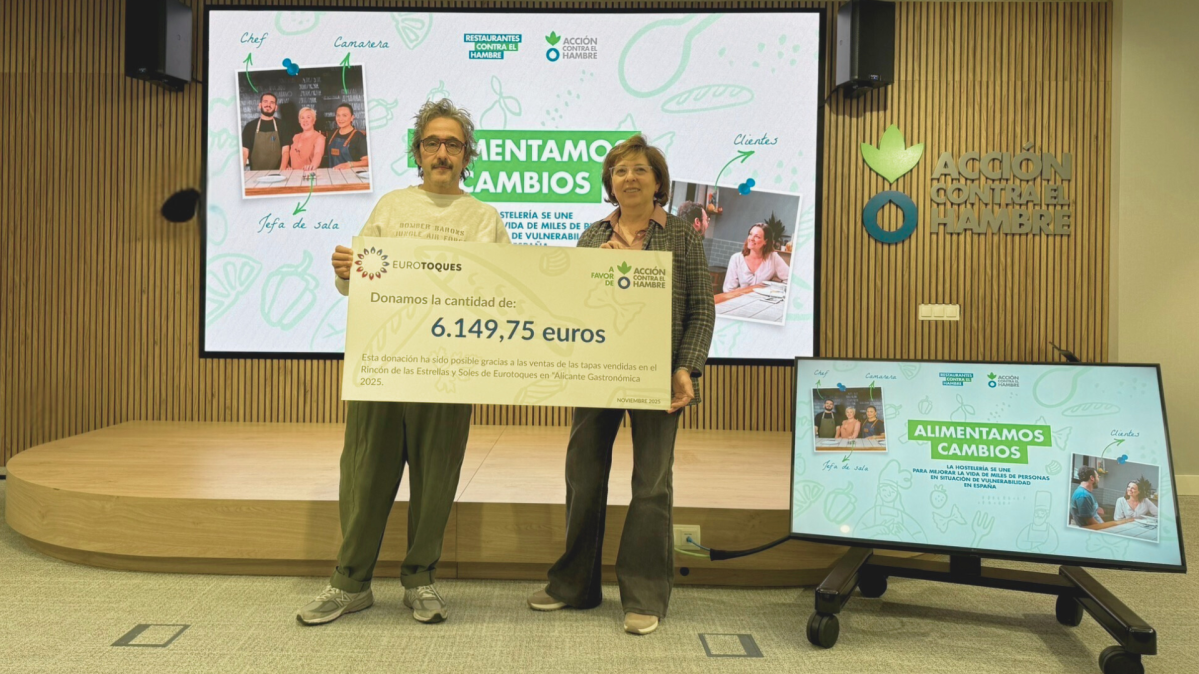 Eurotoques entrega cheque 2025
