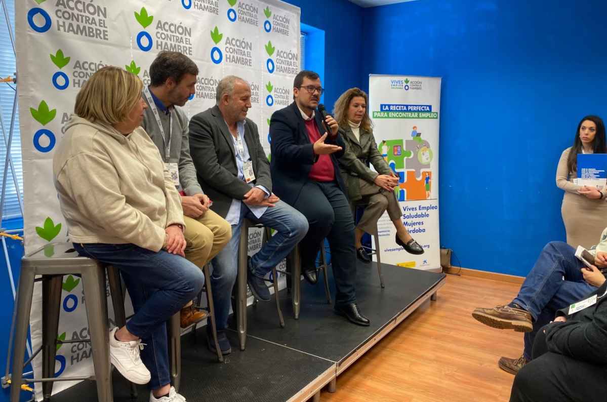 Ponentes-Mesa dialogo-AlianzasEmpleo-Empresas-AccioncontraHambre-Cordoba-España-2026