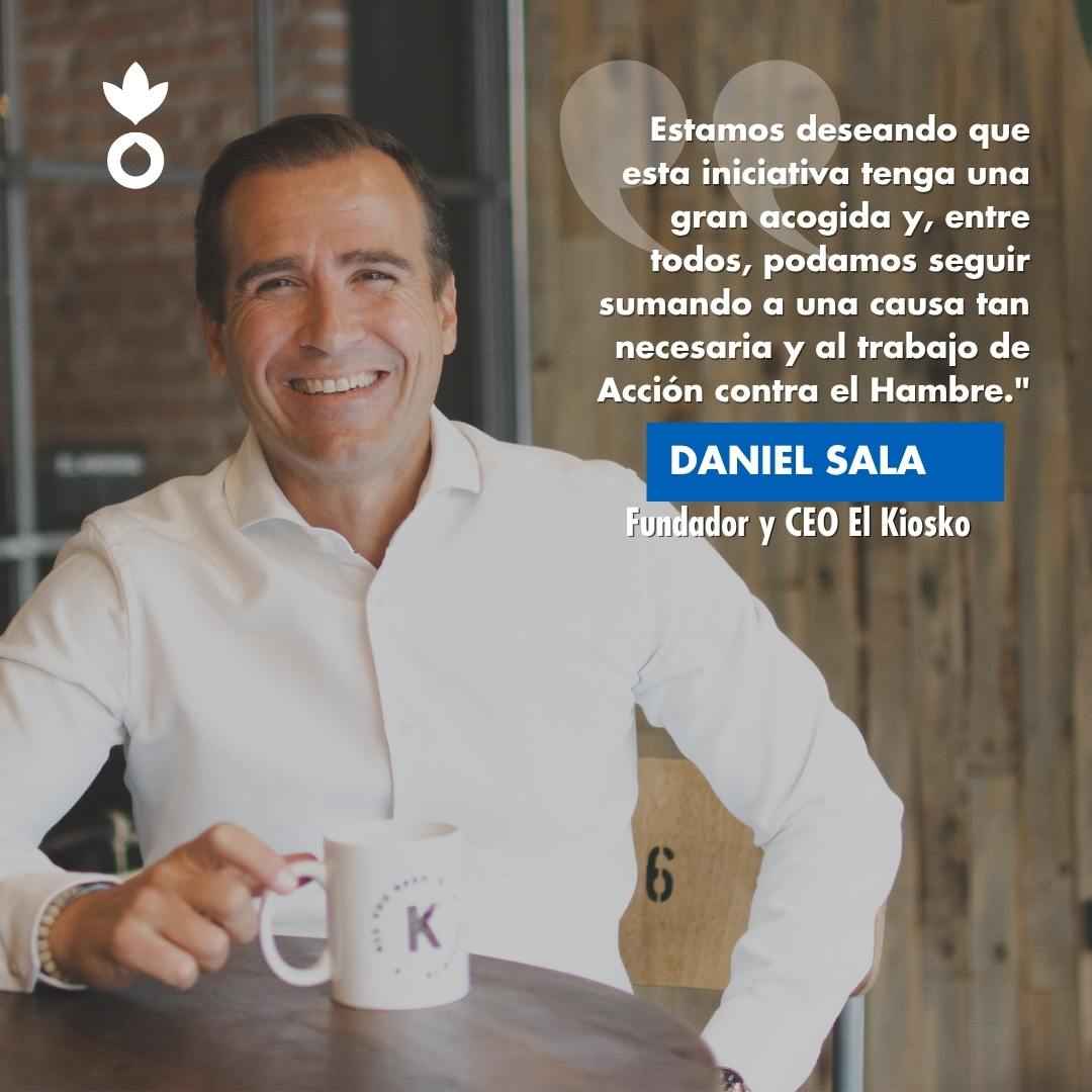 Daniel Sala, testimonio CEO EL KIOSKO plato solidario 