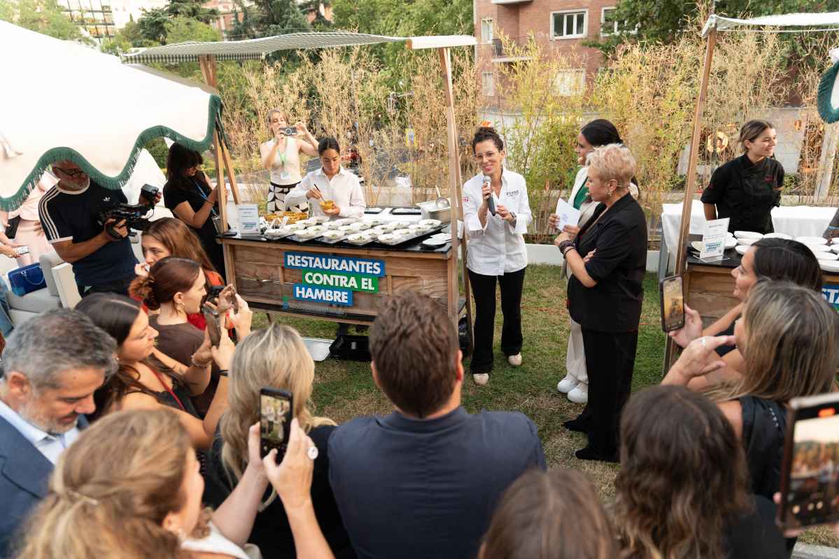 Restaurantes contra el Hambre 2026 emplatado evento presentación 