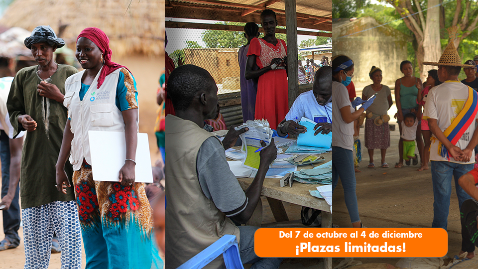 Del 7 de octubre al 4 de diciembre - ¡Plazas limitadas!