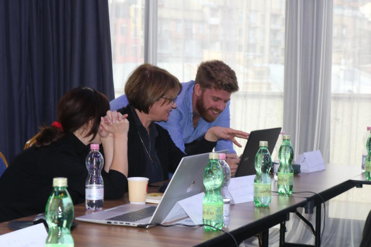 5-day workshop in Georgia on Action Against Hunger’s new digitalized project management system