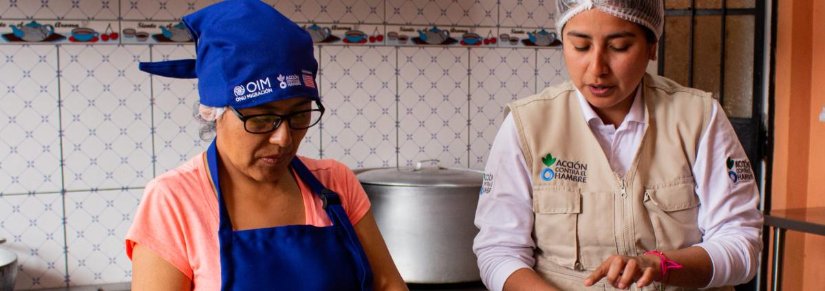Comedores para luchar contra la inseguridad alimentaria en Perú