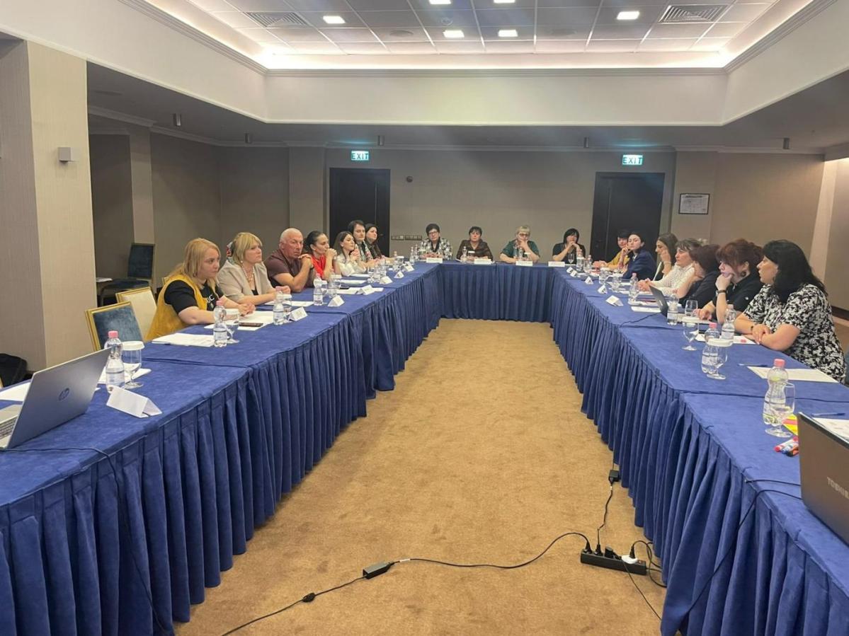 During the Training of Trainers session. Source: Skills Agency Georgia.