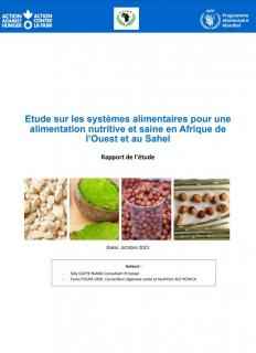 etude sur les systemes alimentaires pour une