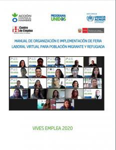 manual de organizacion e implementacion de feria laboral virtual para poblacion migrante y refugiada