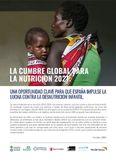 La cumbre global para la nutrición 2021: oportunidad clave para que España impulse la lucha contra la desnutrición infantil.